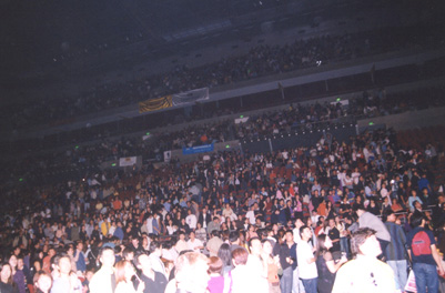 Crowd in Australia